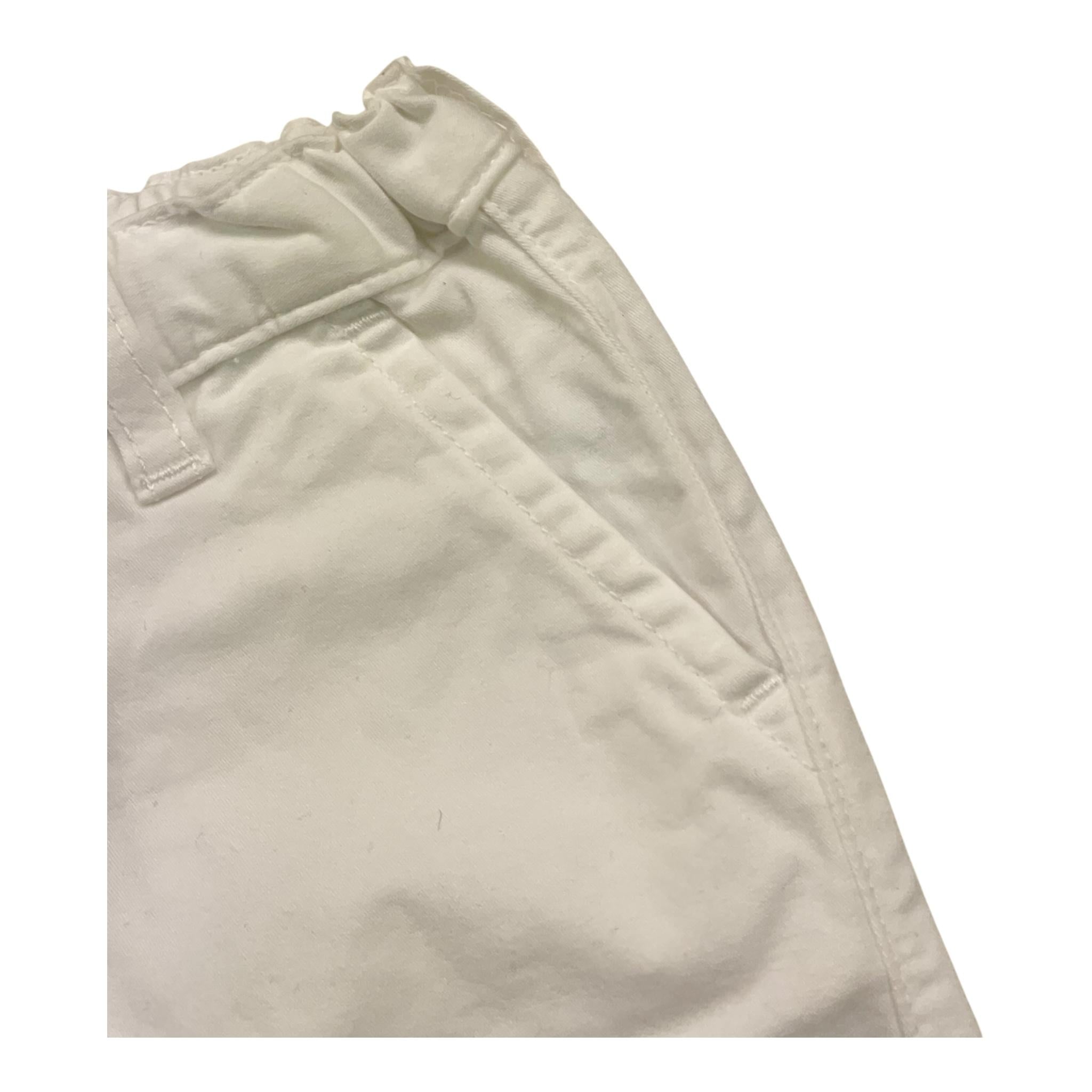 Emporio Armani Pantalone Tinta Unita con Tasche Americane per Bambino 8N4P60 BIANCO EMPORIO ARMANI 