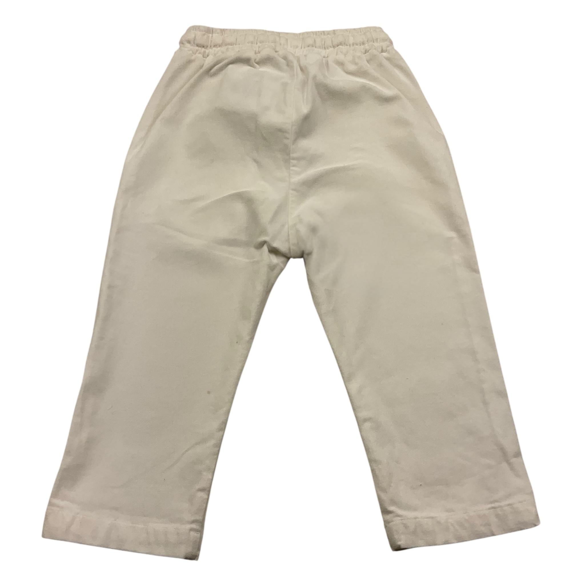 LE BEBE' pantalone tinta unita cn elastico in vita Bianco per Neonato LBB4683 BIANCO LE BEBE' 