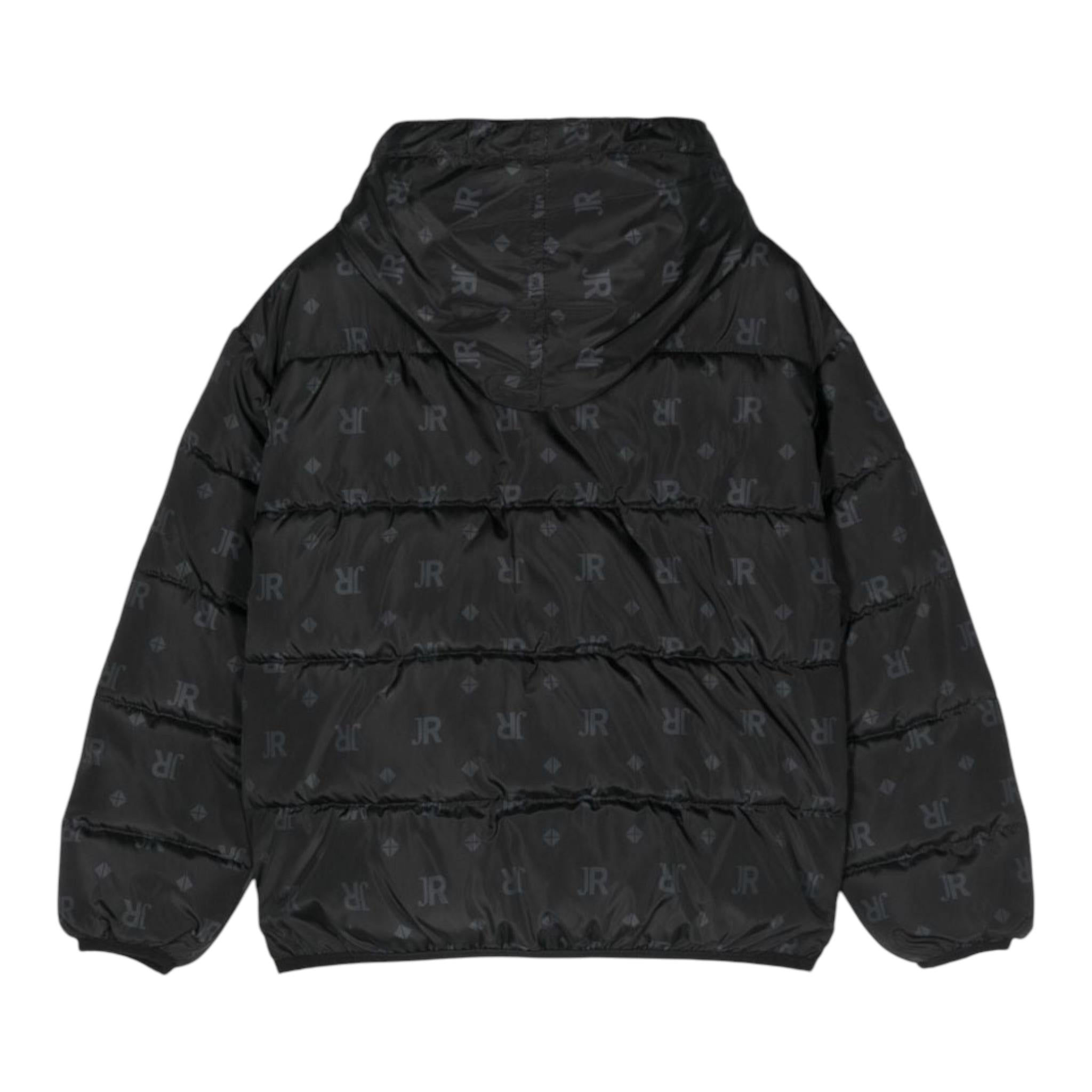 JOHN RICHMOND giubbino tinta unita con zip e cappuccio Nero per Bambino RBA24153PI NERO JOHN RICHMOND 