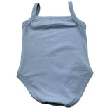 Trussardi Body Bretelline Tinta Unita con Logo per Neonata TIP26125BD AZZURRO TRUSSARDI 