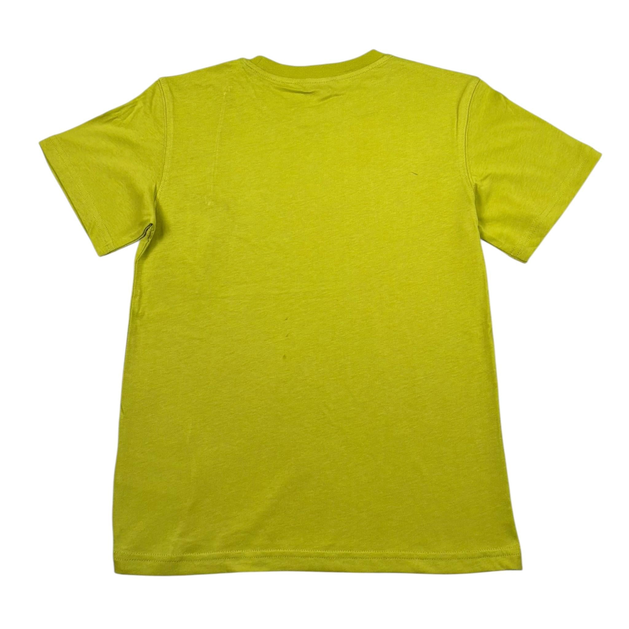 Refrigiwear T-Shirt Girocollo Tinta Unita con Stampa per Bambino 127TRMJS25 VERDE REFRIGIWEAR 