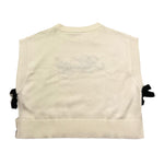 Philosophy Maglia Giromanica Tinta Unita con Stampa per Bambina I9E308X PANNA PHILOSOPHY 