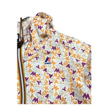 K-Way Giubbino Tinta Unita con Zip E Cappuccio per Neonata K2137YWXX BIANCO K-WAY 