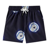 Scotch & Shrunk Costume Tinta Unita con Stampa per Bambino 179429 BLU SCOTCH & SHRUNK 