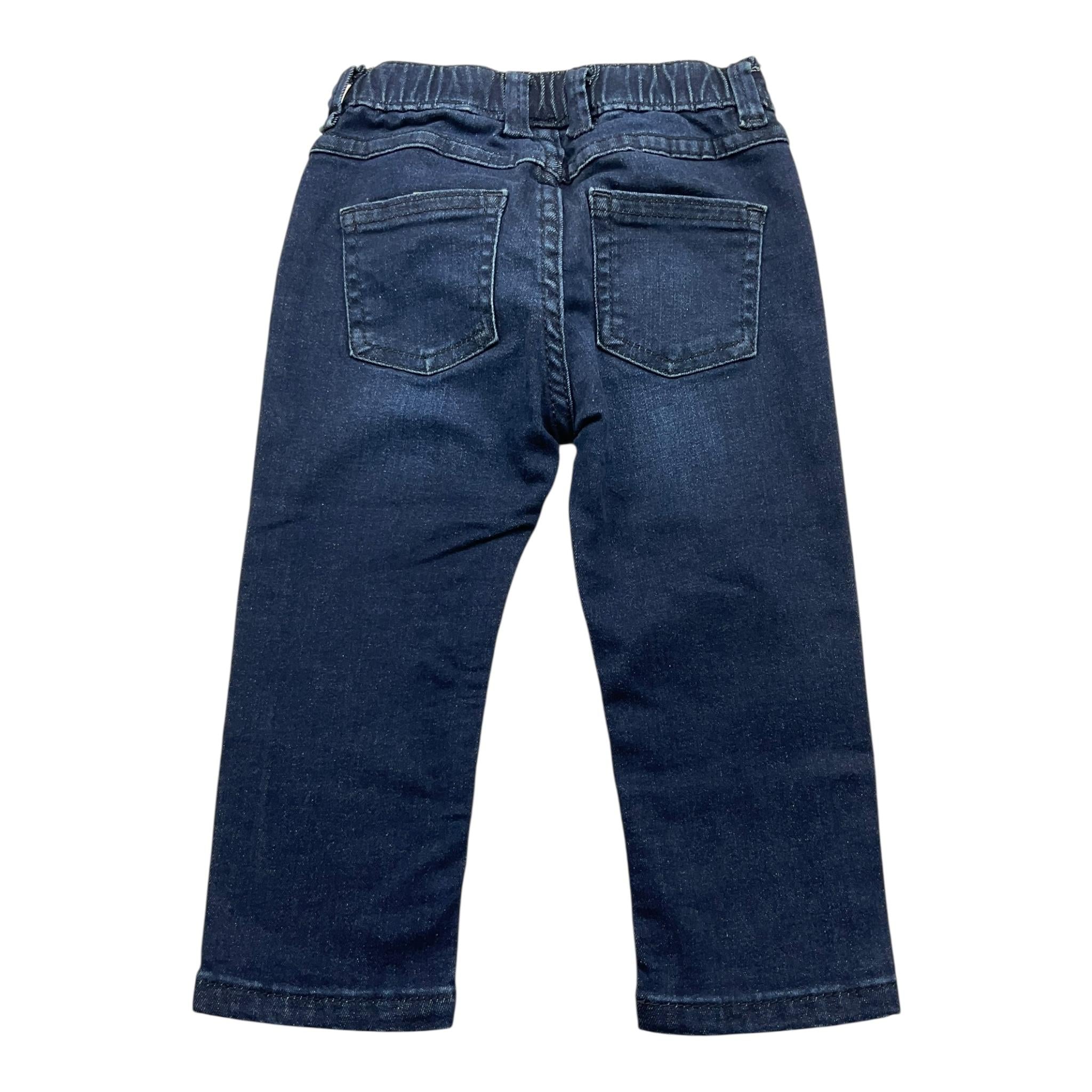 GUESS jeans tinta unita con elastico in vita Blu per Neonato N4BA06D4CA0N BLU GUESS 