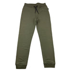 NAME.IT pantalone tinta unita con elastico in vita Verde per Bambino 13153684 VERDE NAME.IT 