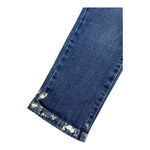 U+è BY MISS GRANT jeans tinta unita con girovita regolabile Blu per Bambina UE1461 BLU U+è BY MISS GRANT 