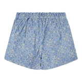 Guess Short Tinta Unita In Pizzo San Gall per Bambina J3RD20WF6Q0 BLU GUESS 
