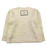 DOU DOU maglia girocollo tinta unita Panna per Bambina DV9P50X PANNA DOU DOU 