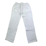 Nupkeet Pantalone Tinta Unita Con Elastico In Vita Bianco Per Bambino