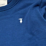 Trussardi Felpa Girocollo Tinta Unita con Logo per Bambino TBP26001FE BLU TRUSSARDI 