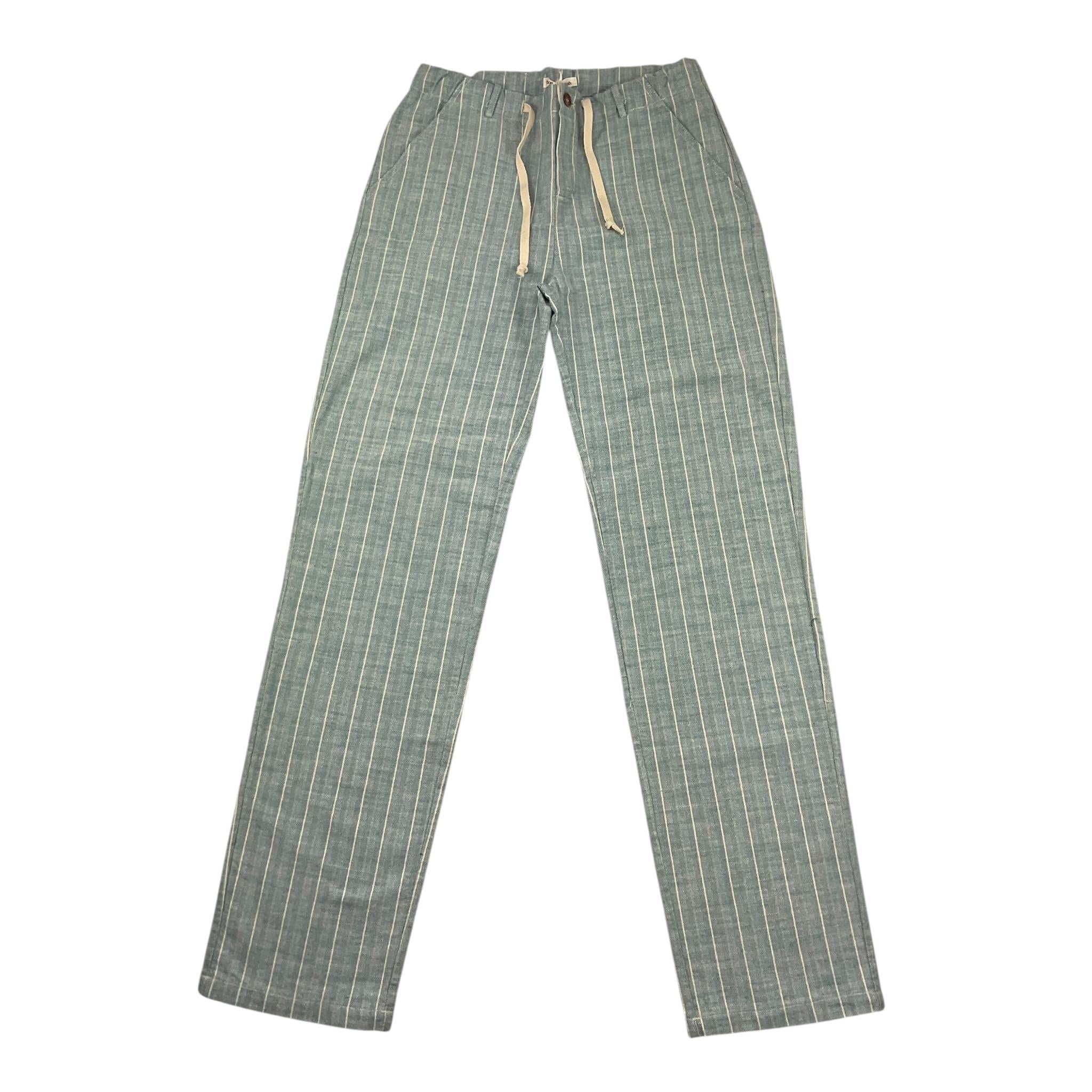 Zhoe & Tobiah Pantalone Tinta Unita Elastico In Vita per Bambino HBE4 VERDE ACQUA ZHOE & TOBIAH 