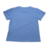 Malvi & Co T-Shirt tinta unita con Stampa Azzurro per Bambino S25B206CAJJJ AZZURRO MALVI & CO 