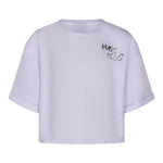 Marc Ellis T-Shirt Girocollo tinta unita con Stampa Bianco per Bambina JMJTS01228 BIANCO MARC ELLIS 