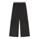 Patrizia Pepe Pantalone Tinta Unita Modello Palazzo per Bambina 7P0385 NERO PATRIZIA PEPE 