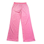 Juicy Couture Pantalone In Velluto Tinta Unita per Bambina JBX6680 ROSA JUICY COUTURE 
