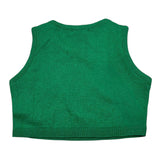 Gaelle Top Giromanica tinta unita Verde per Bambina 2746MWY00492 VERDE GAELLE 