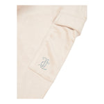Juicy Couture Pantalone Tinta Unita In Velluto per Bambina JBX6504 BEIGE JUICY COUTURE 