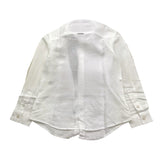 Antony Morato Camicia Tinta Unita con Collo Coreano per Bambino MKSL00285 BIANCO ANTONY MORATO 