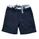 Sarabanda Bermuda Tinta Unita con Elastico In Vita per Neonato 0J533 BLU SARABANDA 