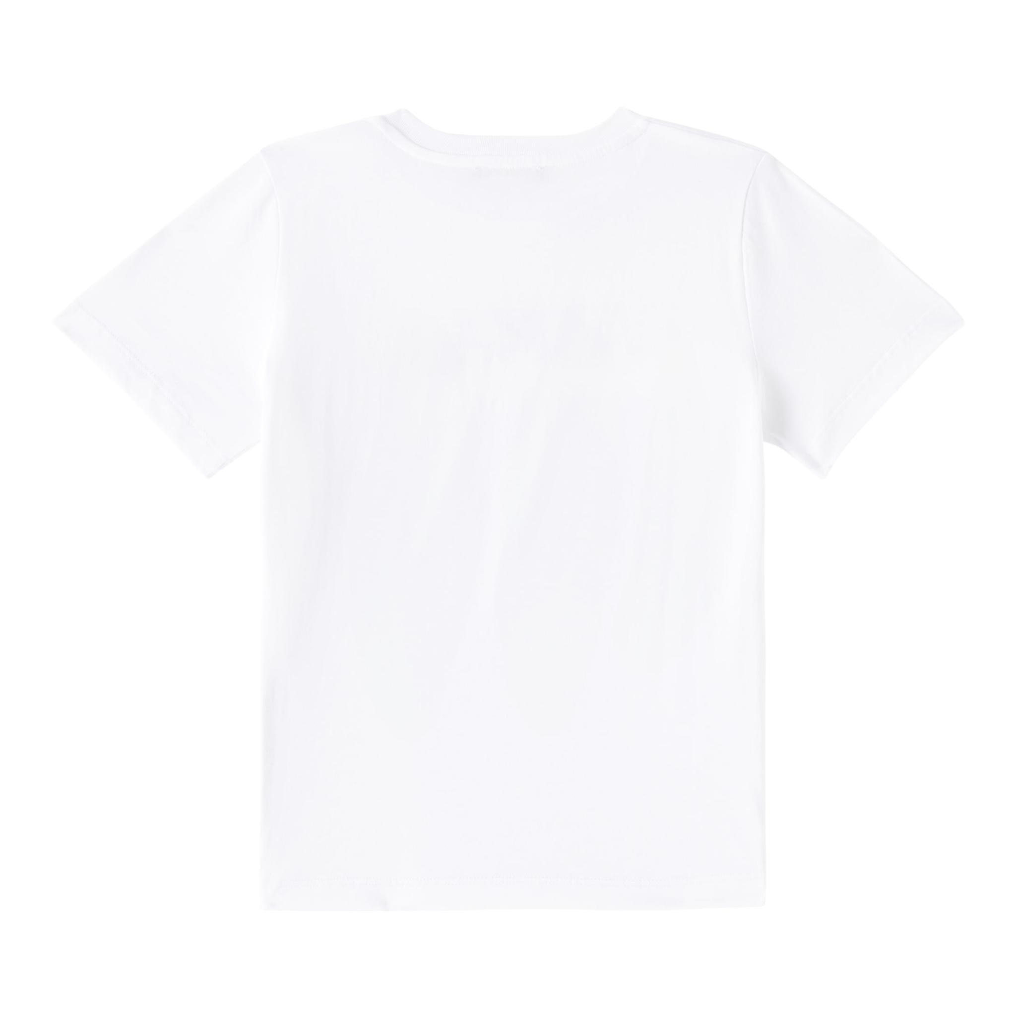 Balmain T-Shirt Girocollo Tinta Unita con Stampa per Neonato BW8541 BIANCO BALMAIN 
