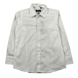Manuell & Frank Camicia Manica Lunga Tinta Unita per Bambino MF3404B BIANCO MANUELL & FRANK 