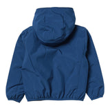 Save The Duck Giubbino Reversibile Bicolore Con Zip E Cappuccio Blu/Arancione Per Bambino