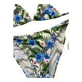 Matinée Costume 2 Pezzi Triangolo-Slip con Fantasia per Bambina CC30222 BIANCO MATINÉE 