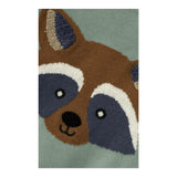 NAME.IT maglia girocollo tinta unita con ricamo animale Verde per Neonato 13233122 VERDE NAME.IT 