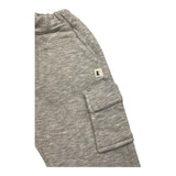 PETIT INDI pantalone tuta tinta unita Grigio per Neonato AW24BK88N GRIGIO PETIT INDI 