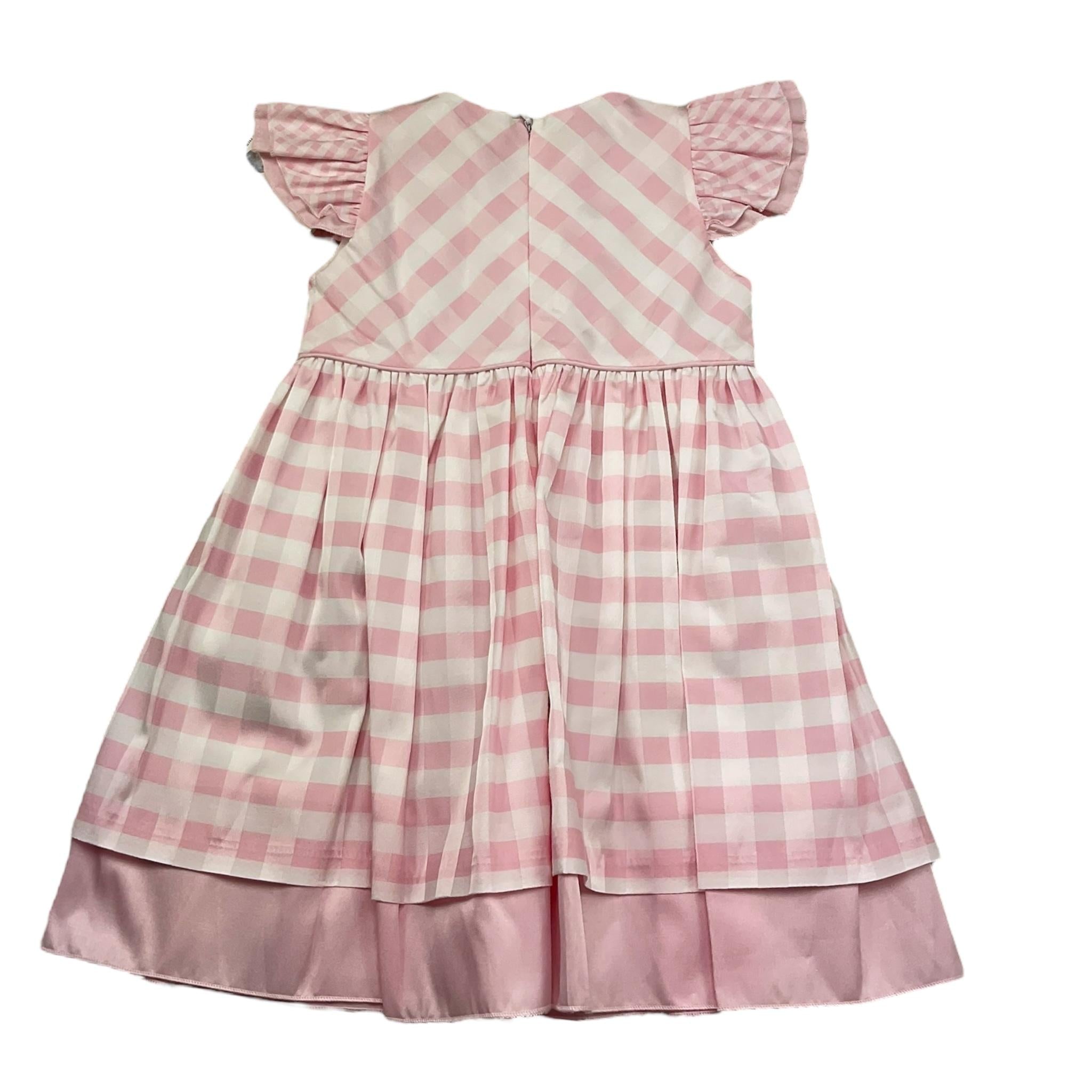 Ninnaoh Abito Mezza Maica Fantasia A Righe per Neonata E2224 ROSA NINNAOH 