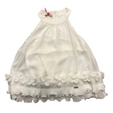 Liu Jo Top Tinta Unita Cn Voila Bianco Per Bambina