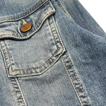 Kocca Giubbino In Denim Tinta Unita per Bambina P21JGB85165AAUNO201 BLU Kocca 