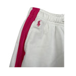 Ralph Lauren Pantalone Tuta Tinta Unita con Profili In Contrasto per Neonata 312957361001 BIANCO RALPH LAUREN 