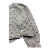 Le Bebe Coprispalle Tinta Unita con Traforato per Neonata LBG6269 BEIGE LE BEBE 