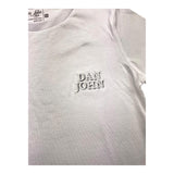 Dan John T-Shirt Girocollo Tinta Unita Con Stampa Logo Bianco Per Bambino