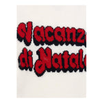 SAINT BARTH maglia girocollo tinta unita con stampa Panna per Bambino DOU0001XX PANNA SAINT BARTH 