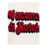 SAINT BARTH maglia girocollo tinta unita con stampa Panna per Bambino DOU0001XX PANNA SAINT BARTH 