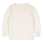 IL GUFO maglia tinta unita con ricami Panna per Neonato A24MA451EM109 PANNA IL GUFO 