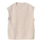 Il Gufo Gilet Tinta Unita In Maglia per Bambina P25GL096M109 BEIGE IL GUFO 