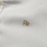 Please Camicia Tinta Unita per Bambino CL17270B73 BIANCO PLEASE 