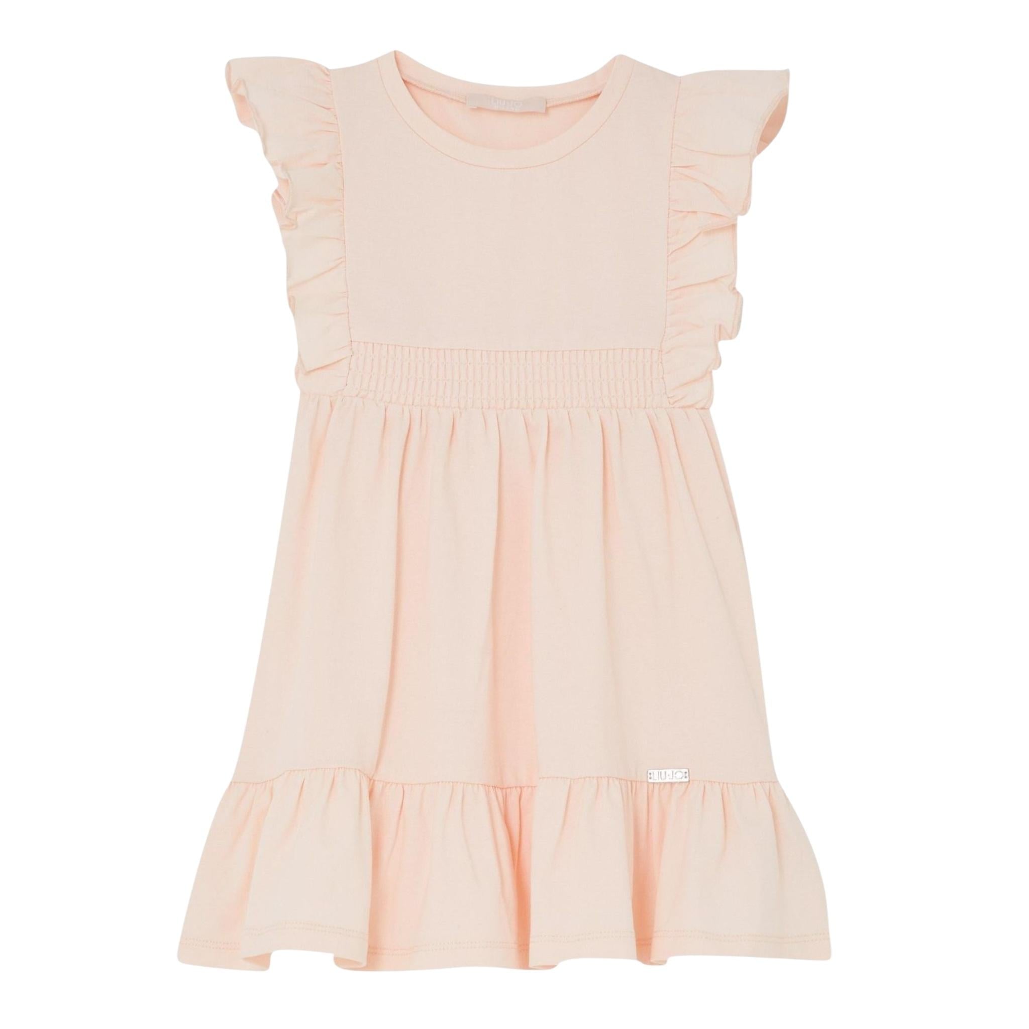 Liu Jo Abito Mezza Manica Tinta Unita per Neonata KA4089N ROSA LIU JO 