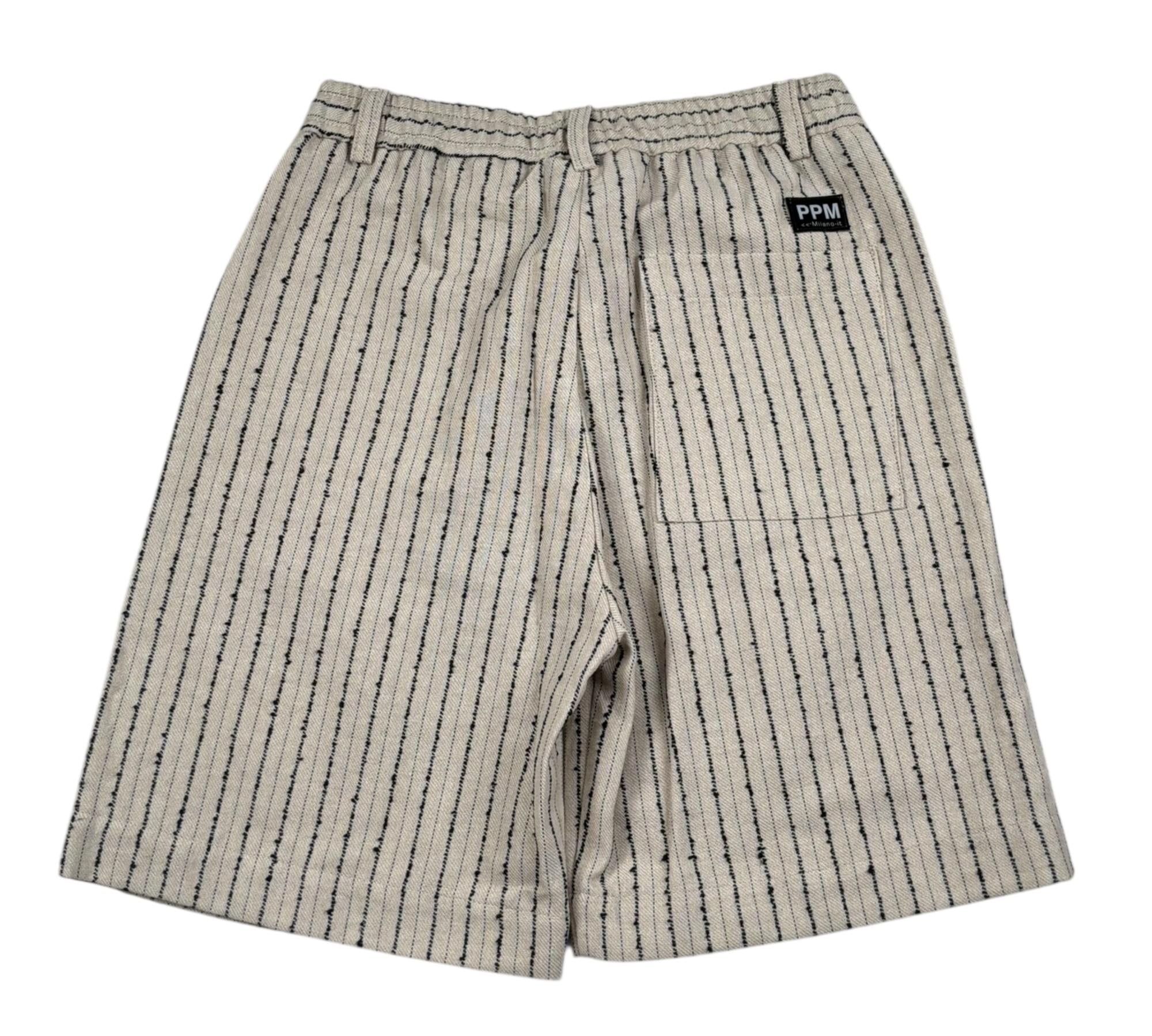 Paolo Pecora Bermuda Tinta Unita con Elastico In Vita per Bambino PP4311 BEIGE PAOLO PECORA 