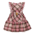 MONNALISA abito giromanica stampa fantasia Rosa per Neonata 31B911 ROSA MONNALISA 