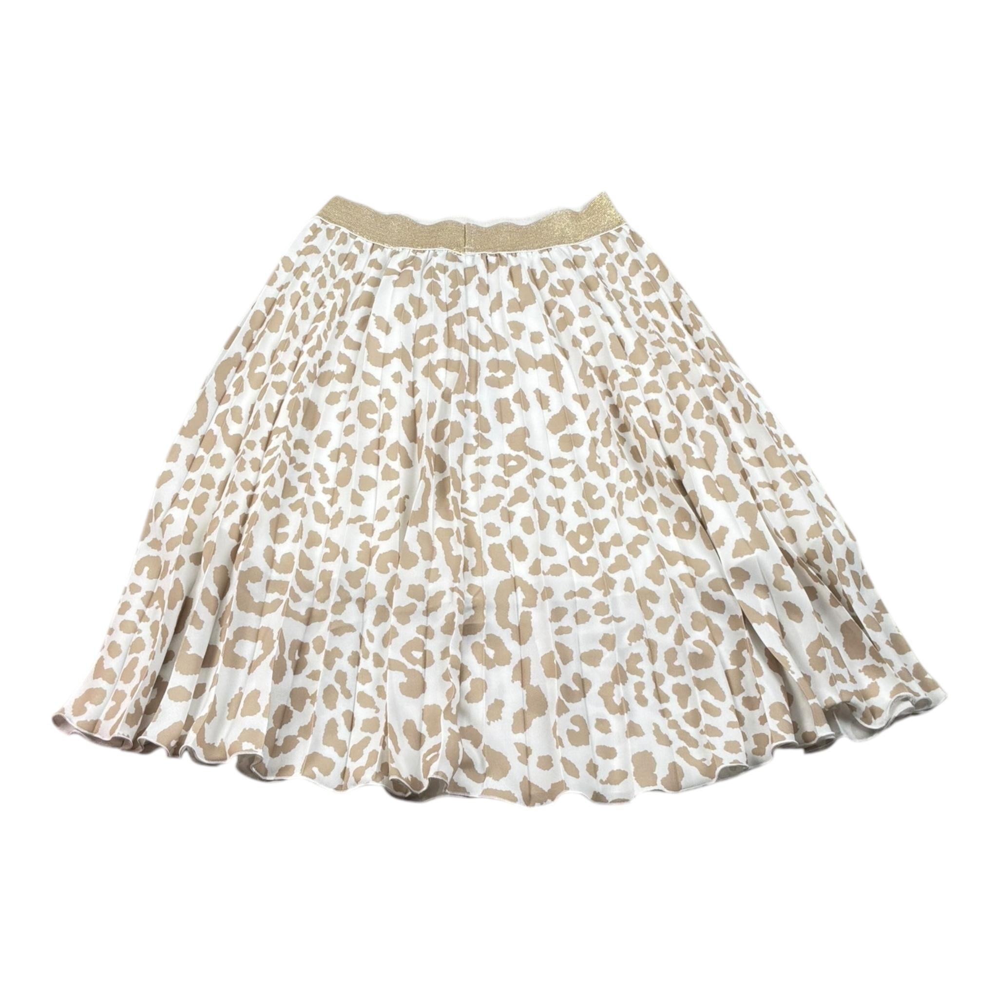 Relish Gonna Tinta Unita con Stampa Maculata per Bambina 18683 BIANCO RELISH 