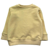 Trussardi Felpa Chiusa Girocollo Tinta Unita con Logo per Neonata TIP26014FE GIALLO TRUSSARDI 