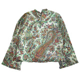 Etro Camicia Manica Lunga Stampa Fantasia Multicolor Per Bambina