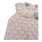 Juliana Completo 2 Pezzi Maglia-Culotte Tinta Unita per Neonata 25075 ROSA JULIANA 