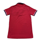 polo mezza manica tinta unita con logo TBP26003PO ROSSO TRUSSARDI 