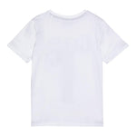 Guess T-Shirt Tinta Unita Girocollo con Stampa per Neonato N5RI20K8HM4X BIANCO GUESS 